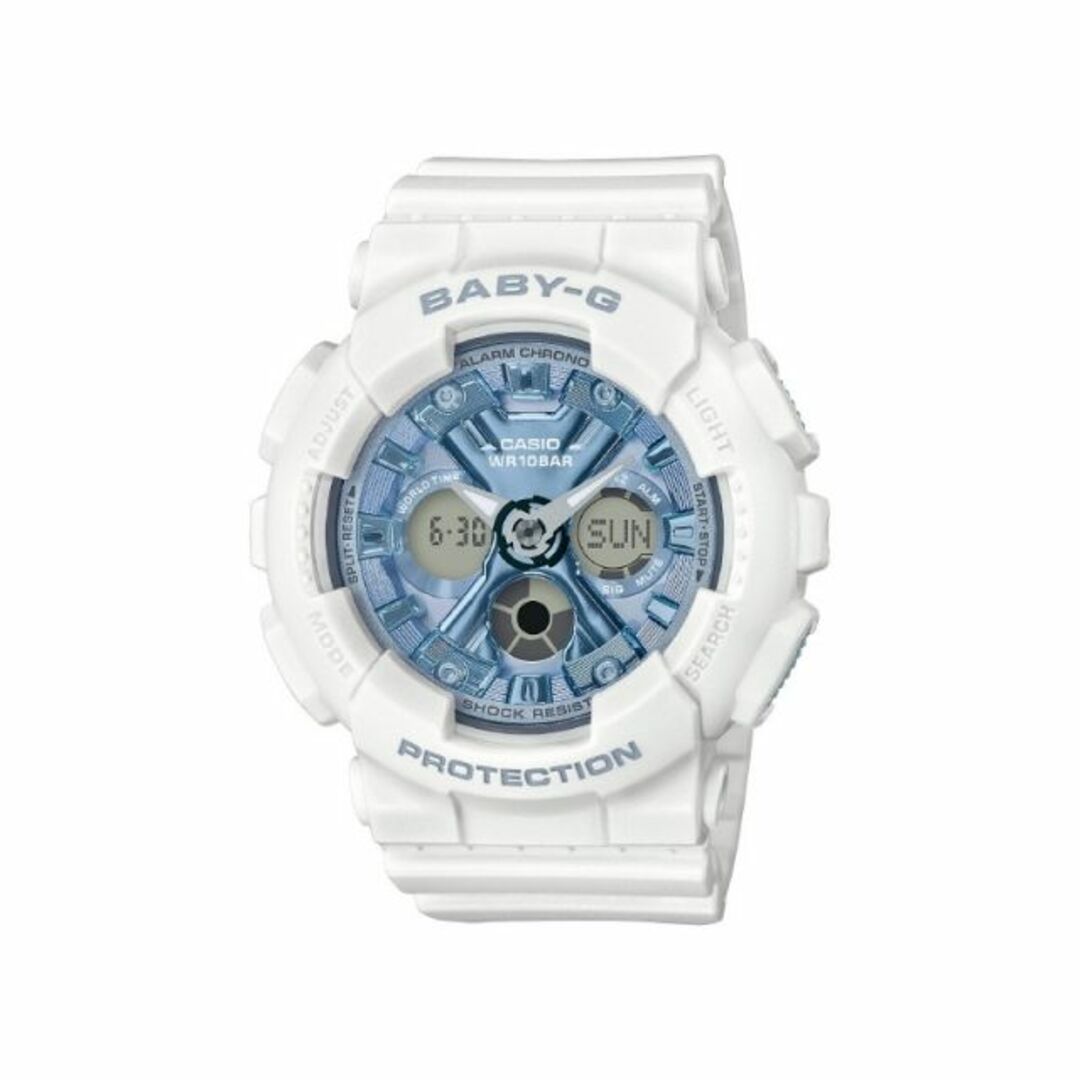 45腕回り最小カシオ CASIO 腕時計 BABY-G BA-130-7A2JF 青