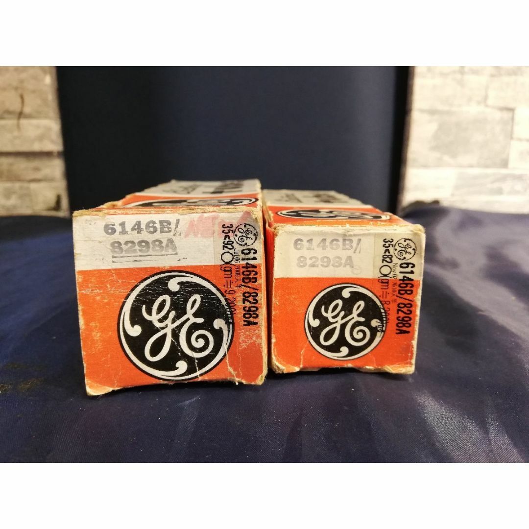 白木/黒塗り GE 6146B 送信管 2本セット m0o2691si - crumiller.com