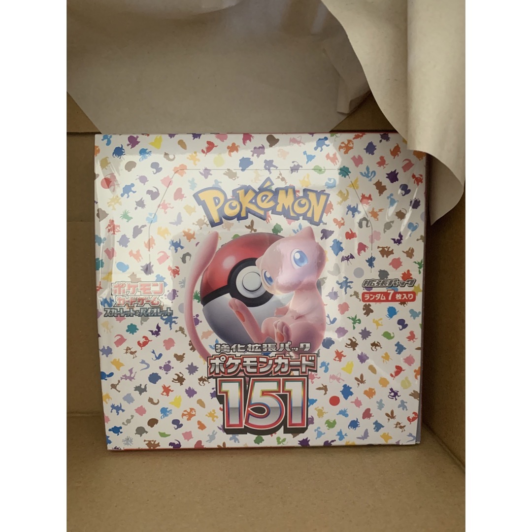 ポケモンカード151 box シュリンク付き 強化拡張パック ポケモンカード151 box シュリンク付き 強化拡張パック