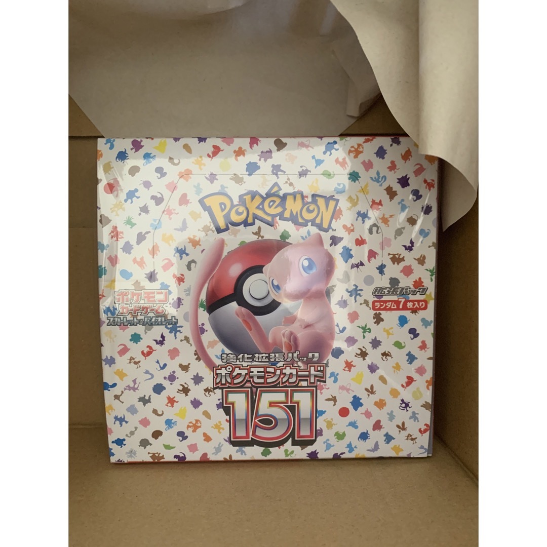 ポケモンカード151 box シュリンク付き　強化拡張パック