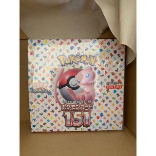 ポケモンカード151 box シュリンク付き　強化拡張パック(Box/デッキ/パック)