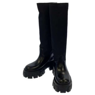 今ならほぼ即納! ☆PRADA プラダ ロングブーツ NEROブラック36☆23.5