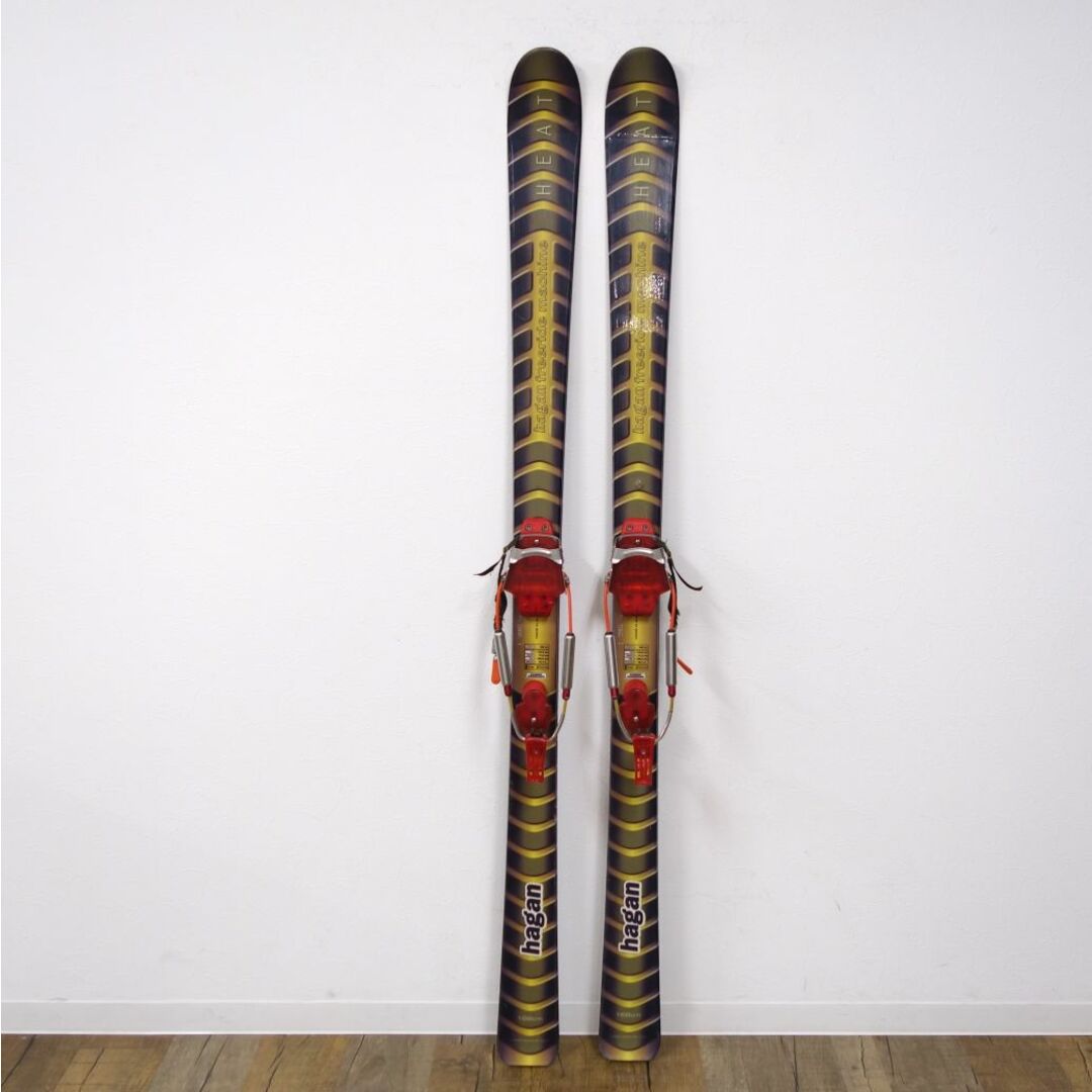 ハーガン hagan テレマーク スキー HEAT ヒート 168cm センター 77mm