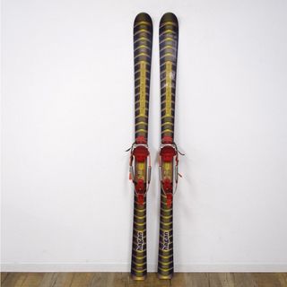 ハーガン hagan テレマーク スキー HEAT ヒート 168cm センター 77ｍｍ ビンディング G3タルガ 登山 バックカントリー アウトドア 重量実測：2140g（ビンディング含む1本)(板)
