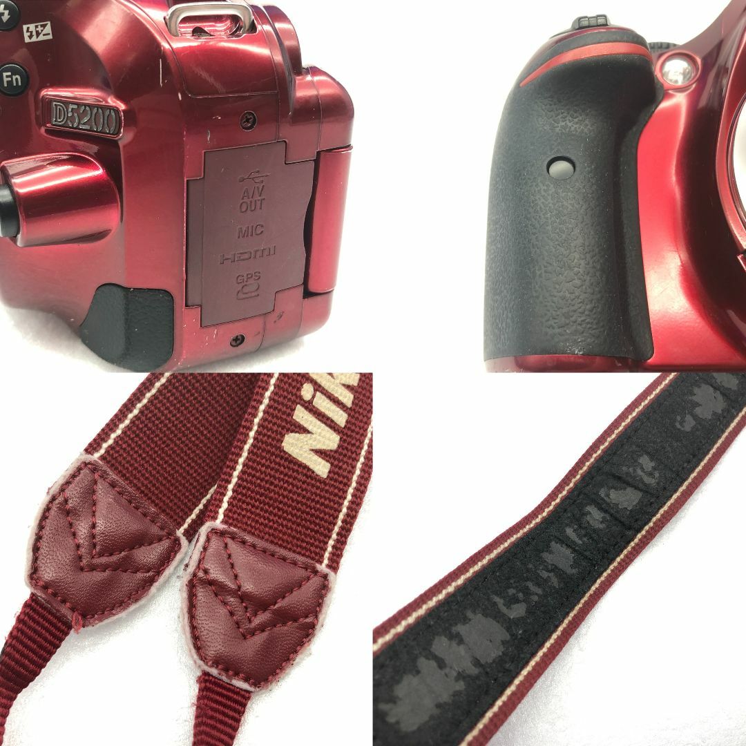 夏セール開催中 MAX80%OFF! 状態が悪い NIKON D5200 D5200 Wズーム