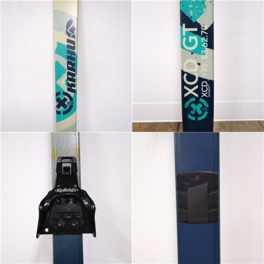 カルフ KARHU テレマーク ウロコ スキー XCD GT 195cm センター カルフ KARHU テレマーク ウロコ スキー XCD GT 195cm センター