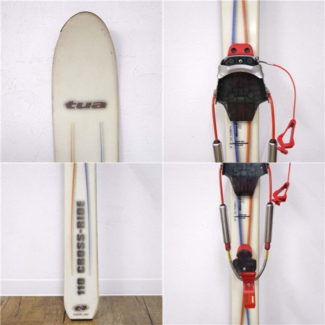 トゥア tua テレマーク スキー 110 CROSS RIDE 178cm センター トゥア tua テレマーク スキー 110 CROSS RIDE 178cm センター