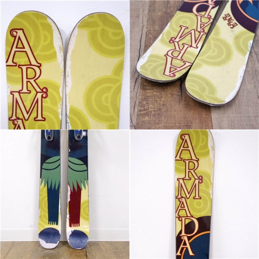アルマダ ARMADA カービング スキー 166cm センター90mm アルマダ ARMADA カービング スキー 166cm センター90mm