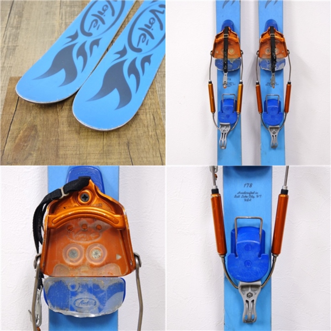 ボレー Voile テレマーク スキー CARBON SURF 178cm センター ボレー Voile テレマーク スキー CARBON SURF 178cm センター