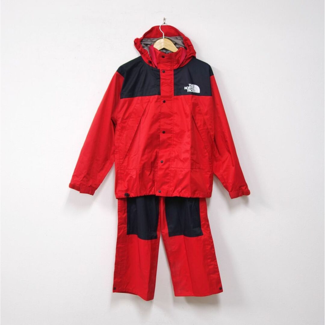 ノースフェイス レインコート上下 ジャケットとズボン 雨具 ゴアテック