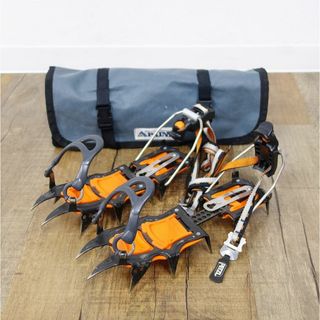 ペツル(PETZL)のペツル シャルレ PETZL charlet Vasak Leverlock バサック レバーロック 12本爪 ライペン収納袋 セミワンタッチ アイゼン クランポン 登山 アウトドア(登山用品)