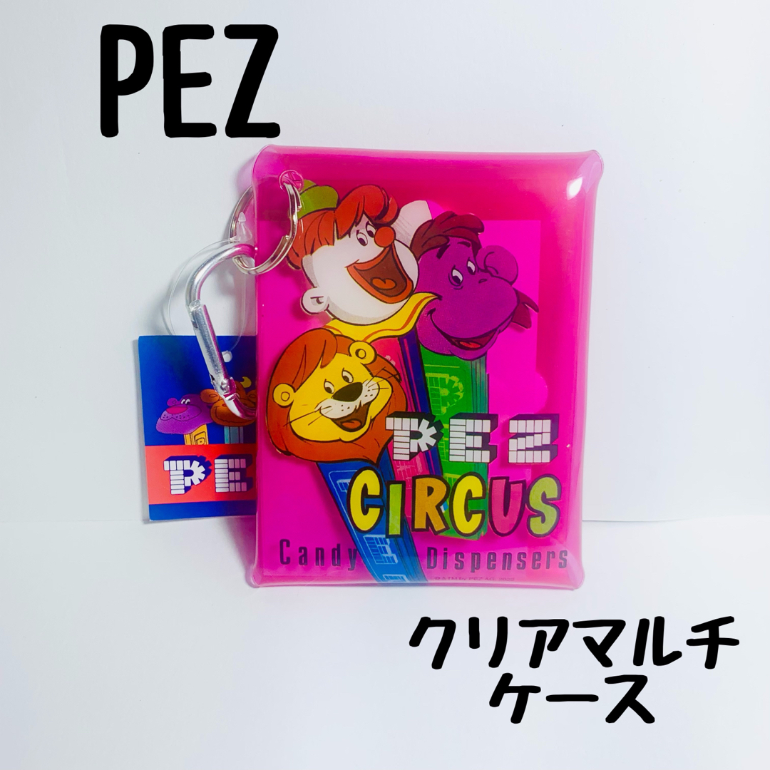 PEZ 390マート サンキューマート クリアマルチケースの通販 by ぽんず's shop｜ラクマ