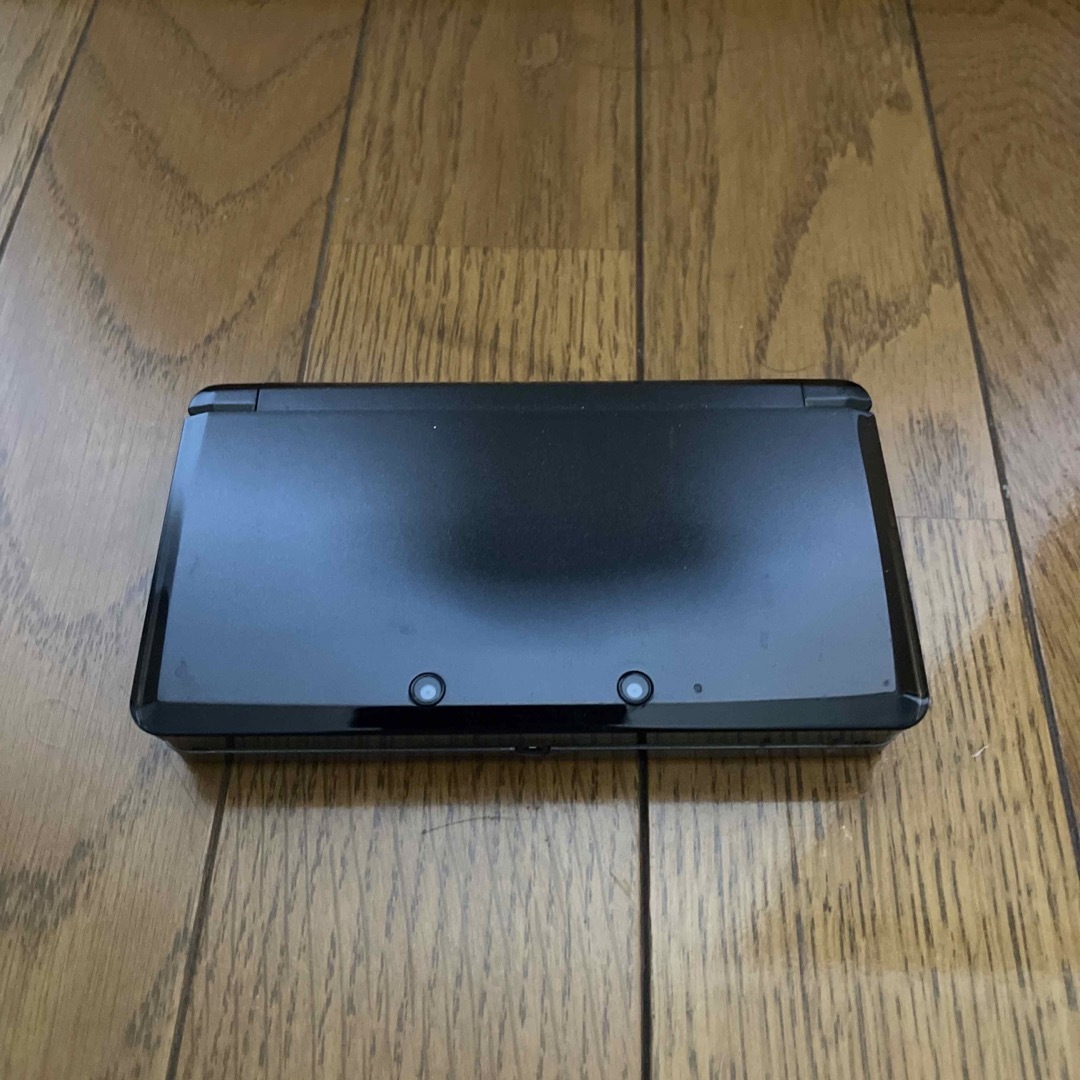 ニンテンドー3DS(ニンテンドー3DS)の【中古】ニンテンドー 3DS ブラック 本体 エンタメ/ホビーのゲームソフト/ゲーム機本体(携帯用ゲーム機本体)の商品写真