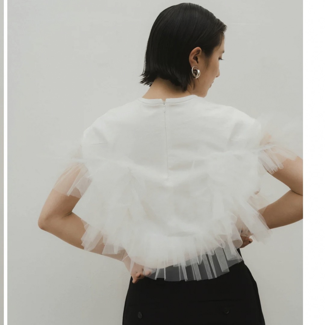 Knuth Marf docking tulle tops black/F