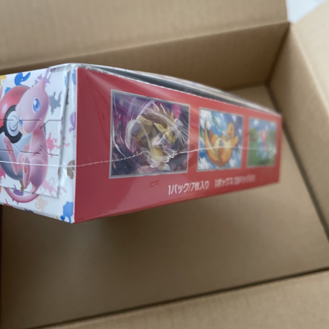 ポケモンカード151 1BOX未開封シュリンク付 2