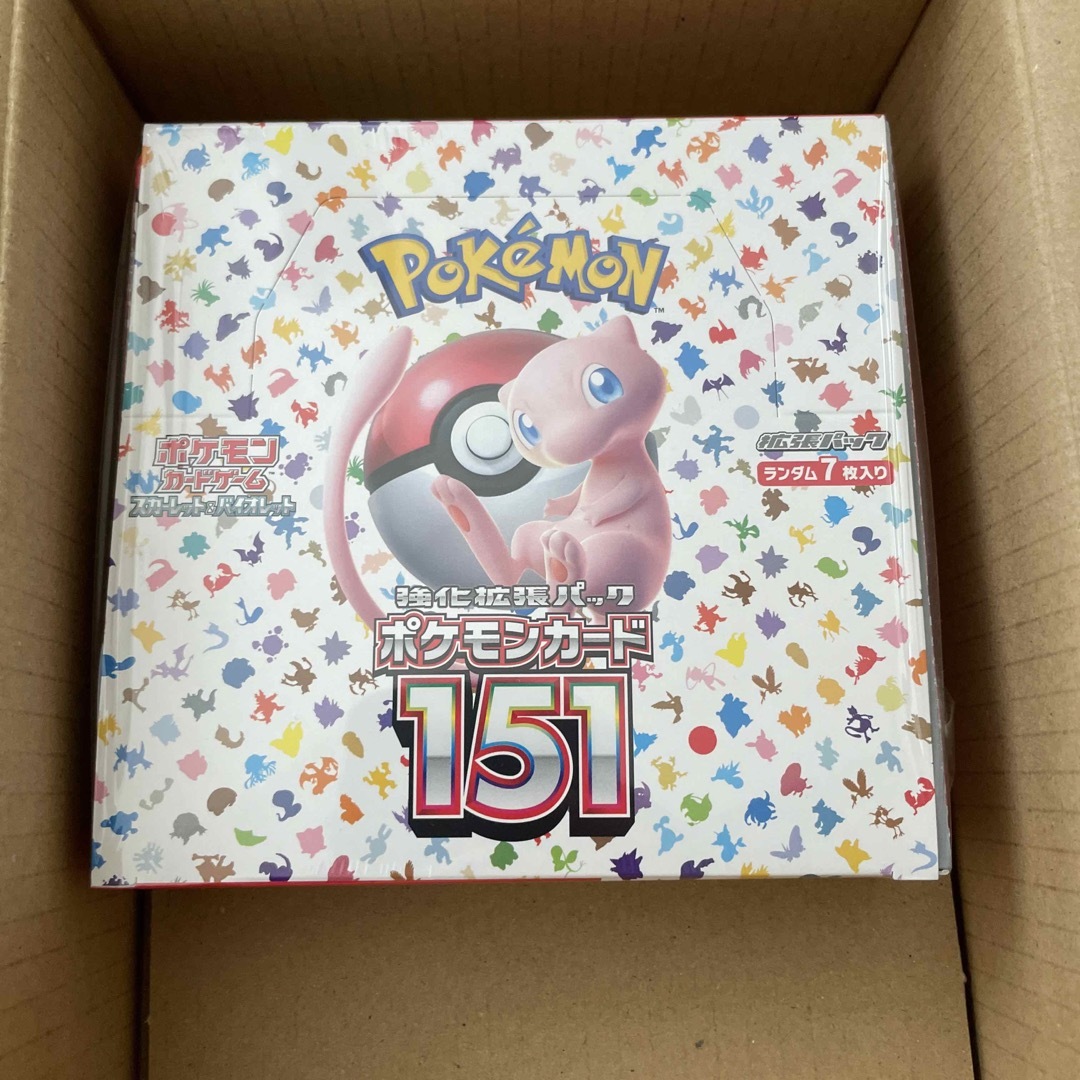 ポケモンカードゲーム151  1BOX  未開封