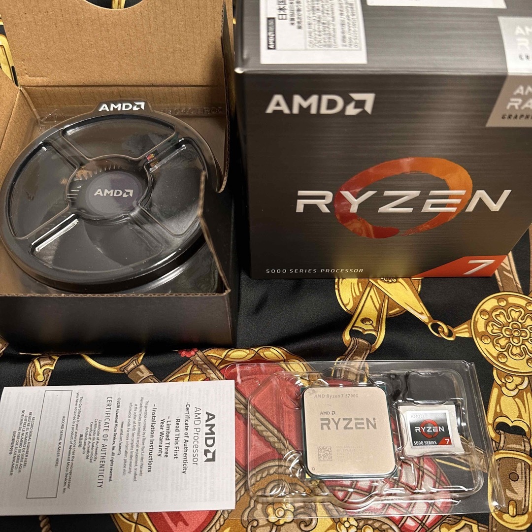 AMD Ryzen7 5700G BOX グラフィック有り 動作美品