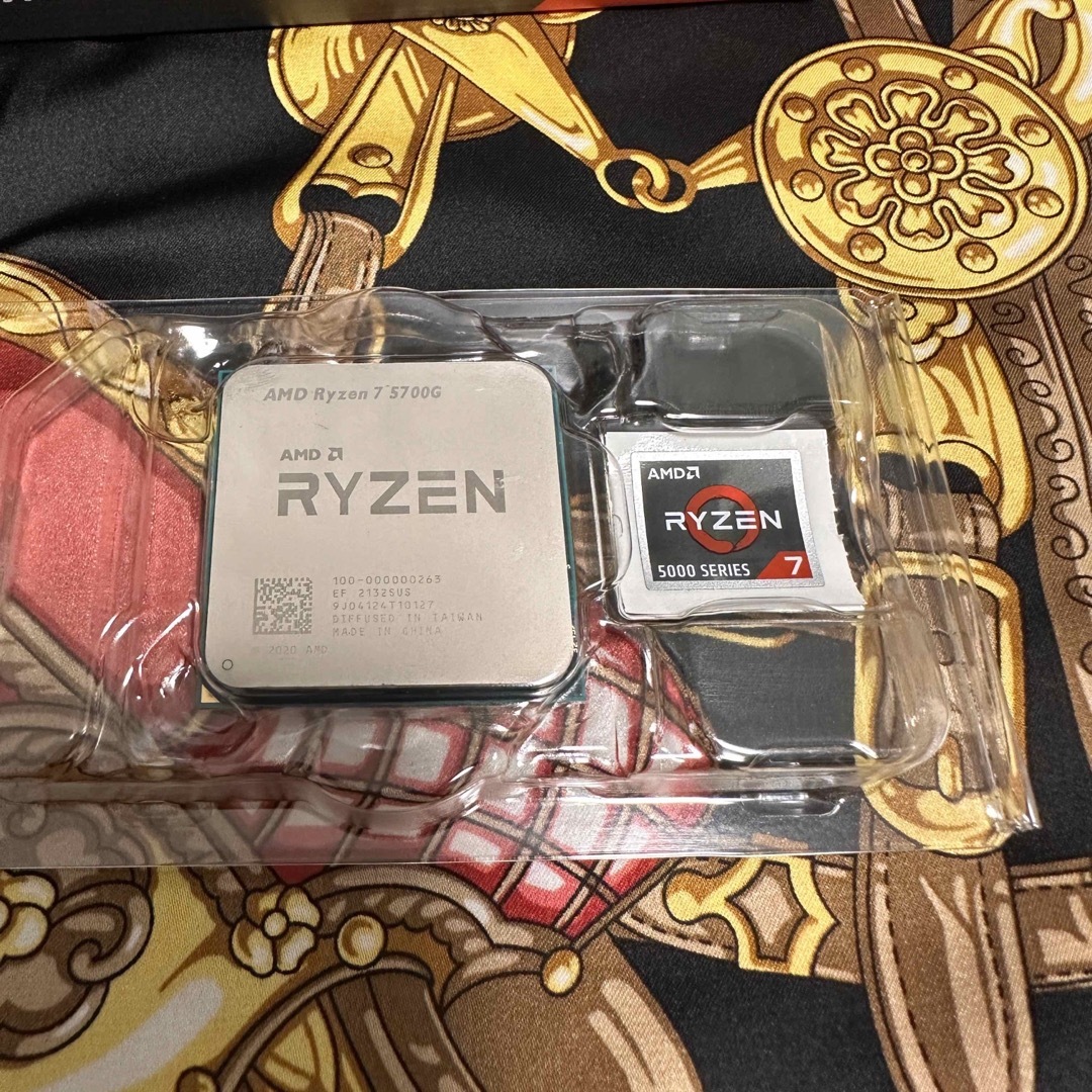 AMD Ryzen7 5700G BOX グラフィック有り 動作美品