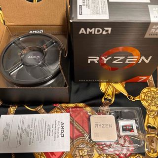 エーエムディー(AMD)のAMD Ryzen7 5700G BOX グラフィック有り 動作美品(PCパーツ)