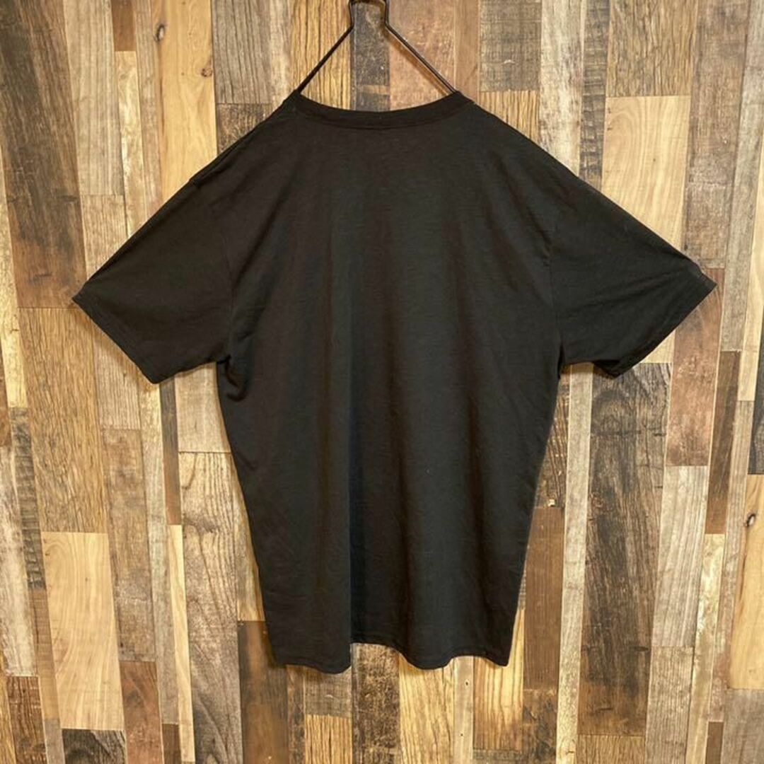 Tシャツ プリントデザイン OAKLEY シンプル 黒 ピンク 赤 古着