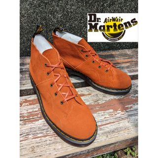 drmartens 14ホール　厚底　オレンジ