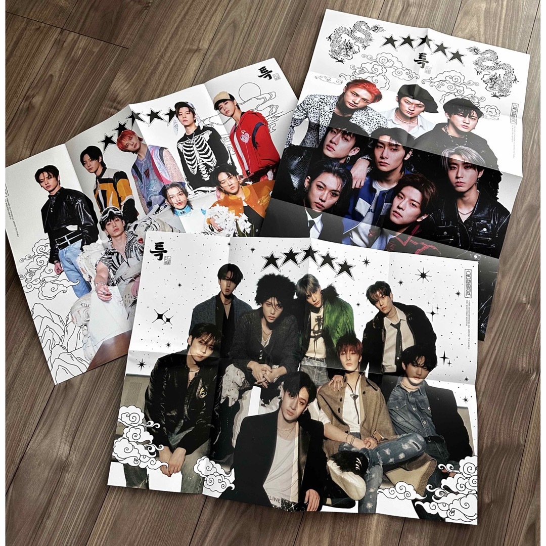 straykids スキズ 樂-STAR 封入 フォトカード コンプ ×5