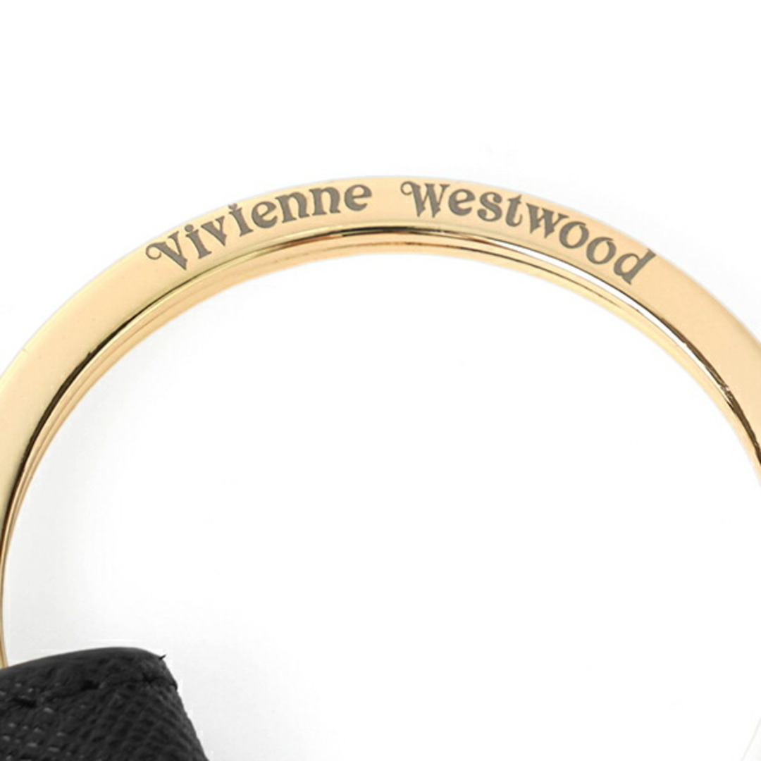 Vivienne Westwood(ヴィヴィアンウエストウッド)の新品 ヴィヴィアン ウエストウッド Vivienne Westwood キーホルダー ブラック/ゴールド レディースのファッション小物(キーホルダー)の商品写真