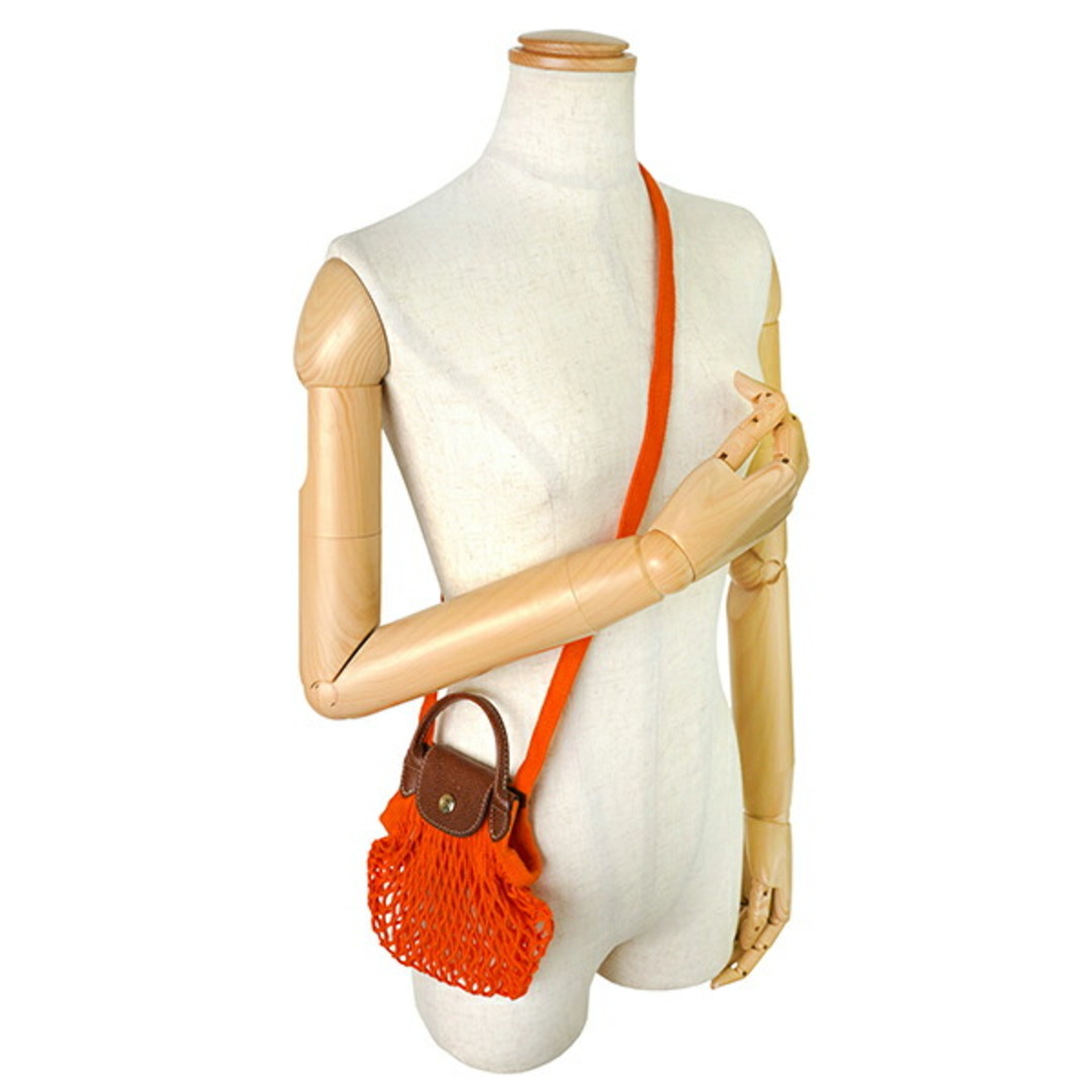 LONGCHAMP(ロンシャン)の新品 ロンシャン LONGCHAMP ショルダーバッグ ル プリアージュ フィレ クロスボディバッグ XSサイズ オレンジ レディースのバッグ(ショルダーバッグ)の商品写真