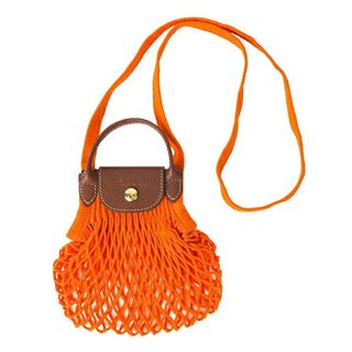 ロンシャン(LONGCHAMP)の新品 ロンシャン LONGCHAMP ショルダーバッグ ル プリアージュ フィレ クロスボディバッグ XSサイズ オレンジ(ショルダーバッグ)