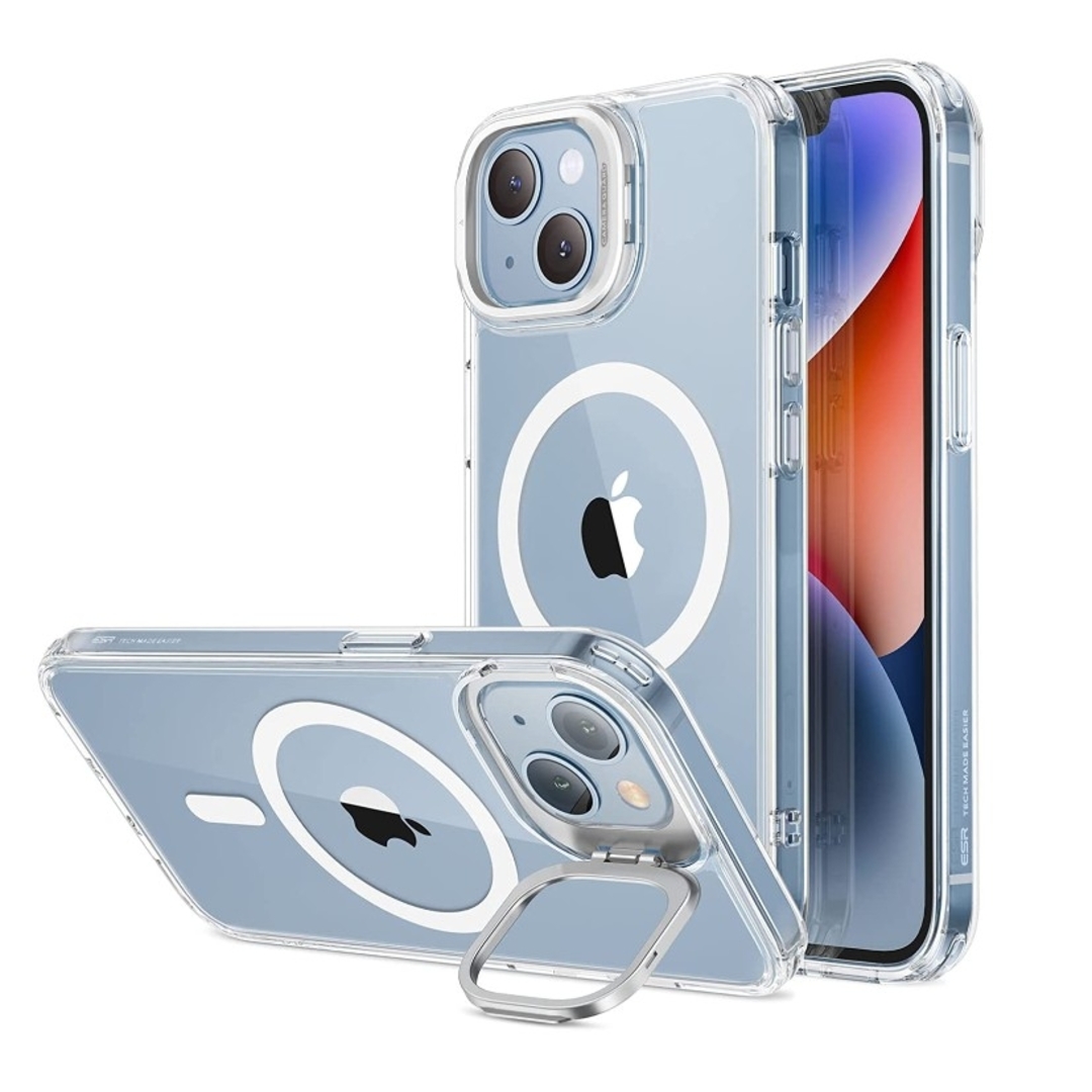 iPhone14 iphone13ケース MagSafe対応 クリア スタンドの通販 by 雪月花|ラクマ