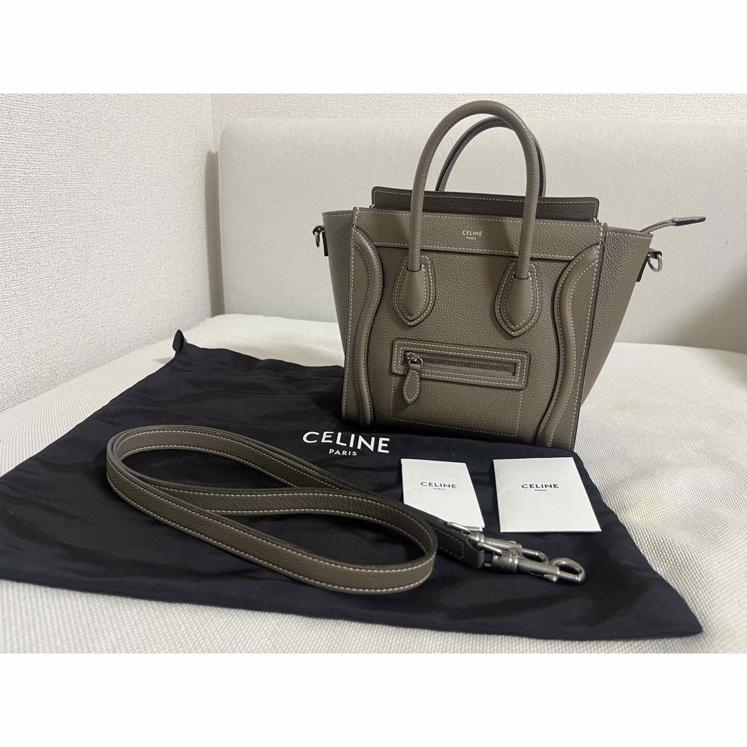 【明日までの限定価格】CELINE ラゲージナノ　スリ