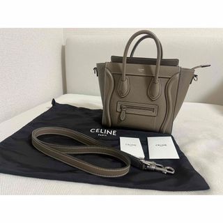 セリーヌ(celine)の【明日までの限定価格】CELINE ラゲージナノ　スリ(ショルダーバッグ)