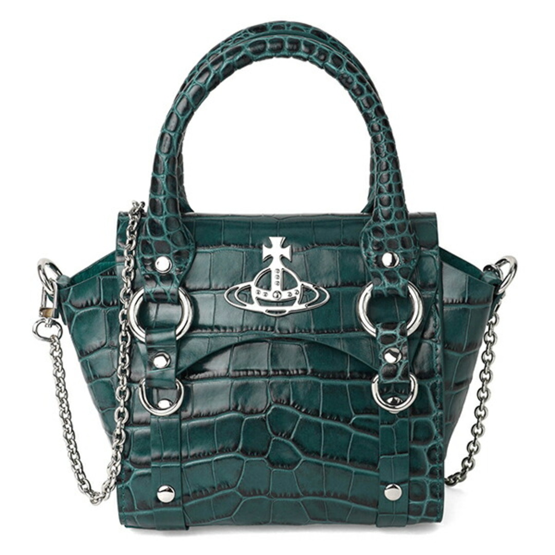 新品 ヴィヴィアン ウエストウッド Vivienne Westwood ハンドバッグ グリーン | フリマアプリ ラクマ