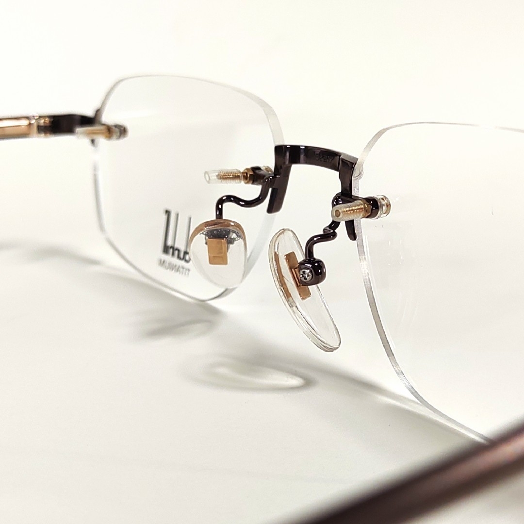 ラッピング対象外 Dunhill メガネフレーム ツーポイント 874 - 通販