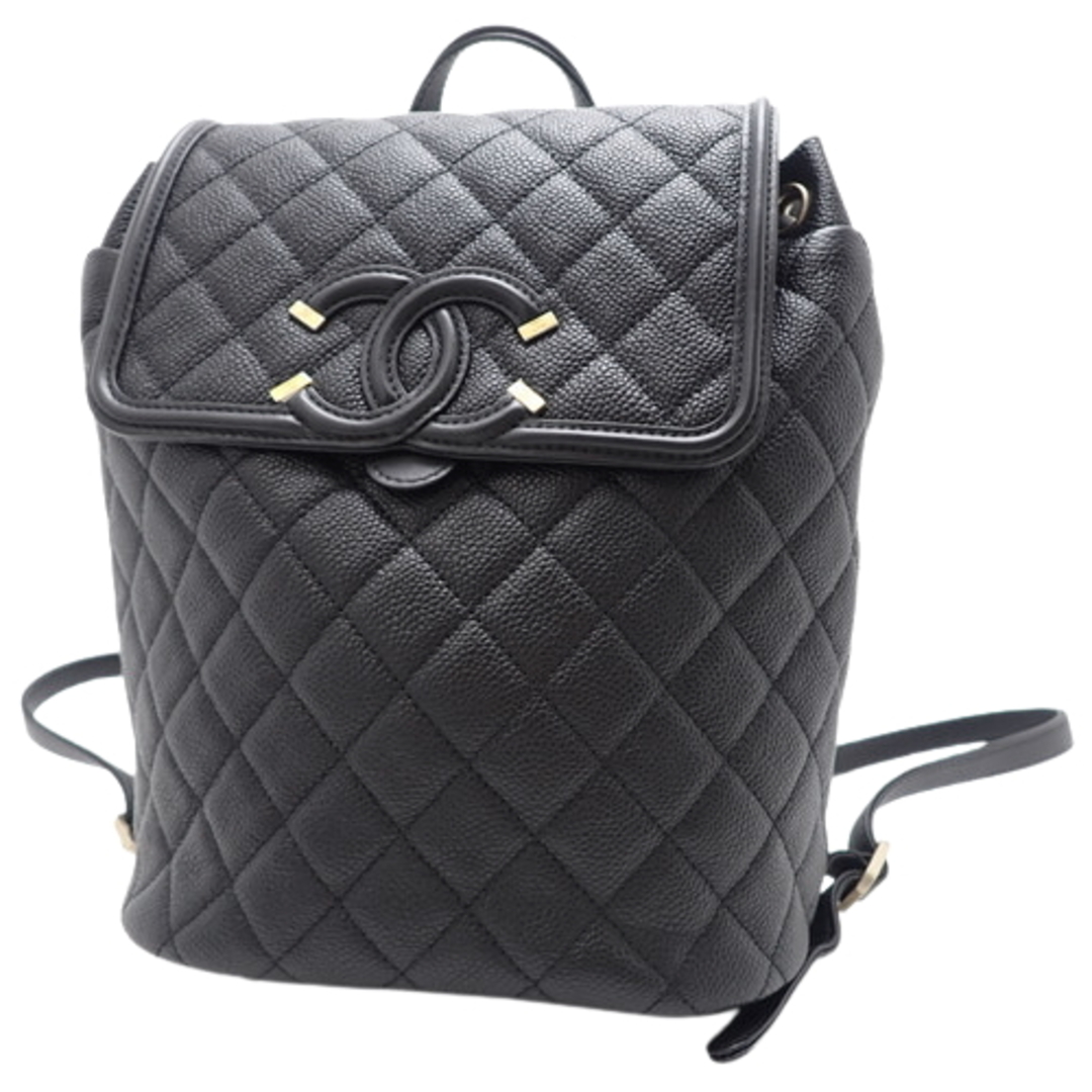 CHANEL - シャネルリュック・バックパック CC フィリグリー リュック