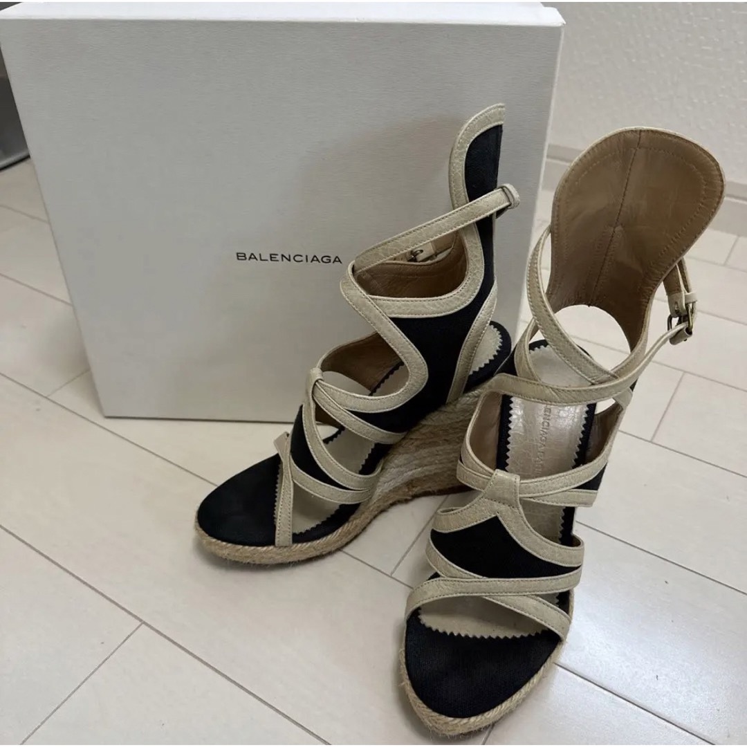 BALENCIAGA ウェッジソールサンダル　バレンシアガ