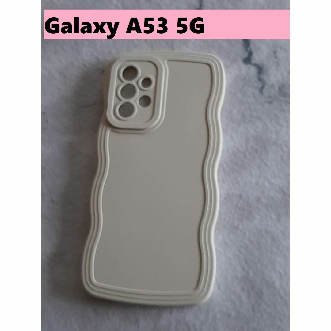 バーゲンで GalaxyA52 ウェーブエッジ なみなみ 可愛いケース