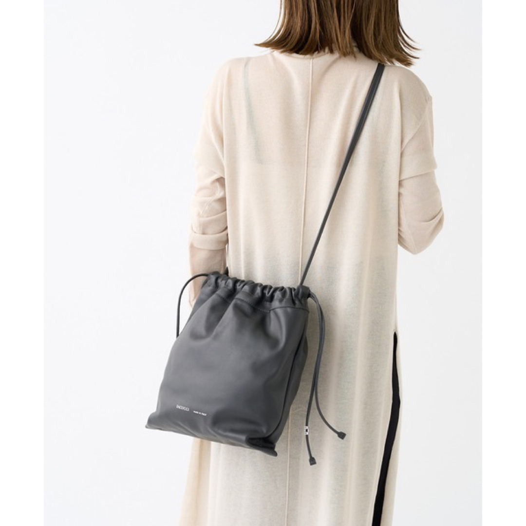 IACUCCI - 【レザー巾着トートバッグ【DORA-4280/NAPPA】イアクッチの