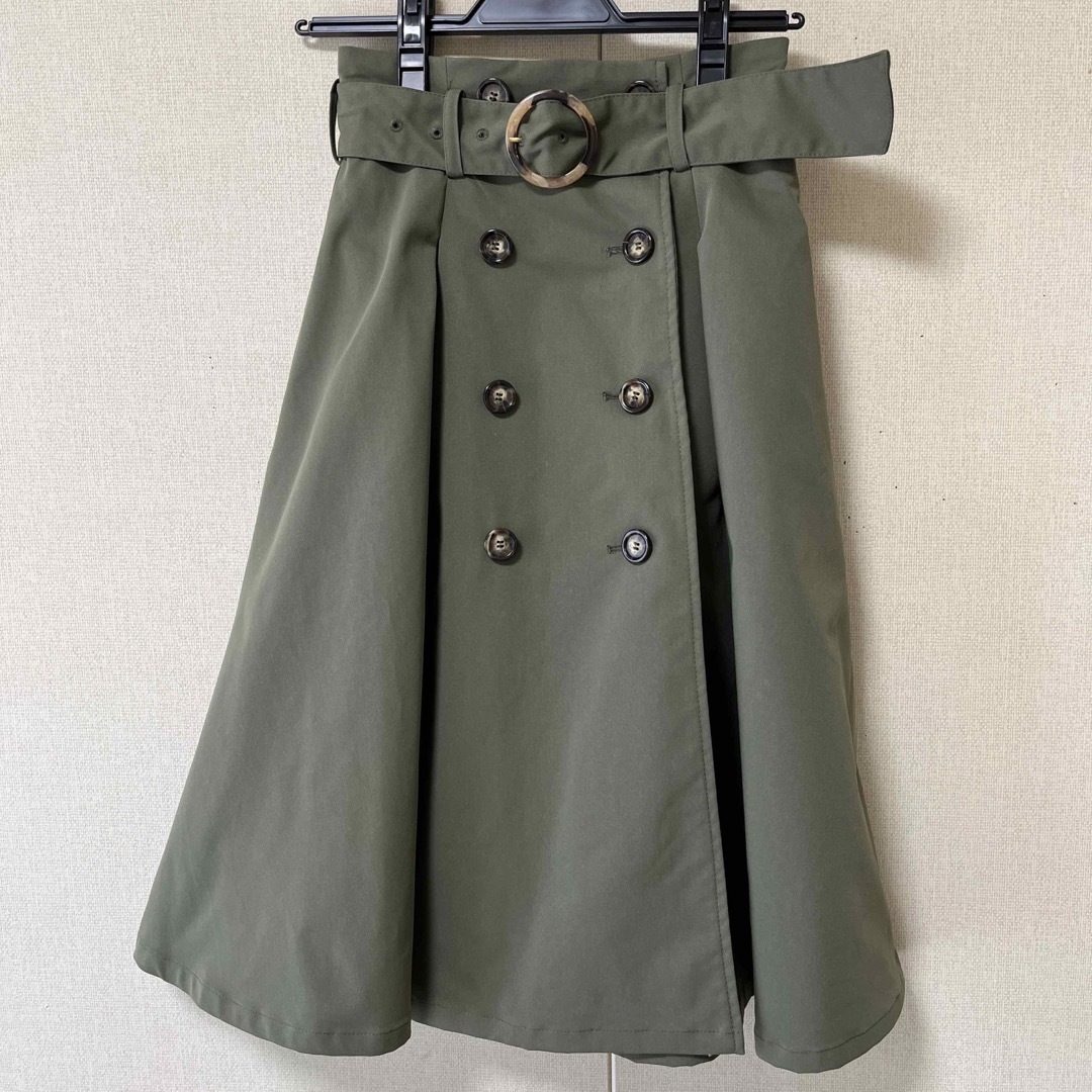 dazzlin(ダズリン)のダズリン　トレンチスカートフレア レディースのスカート(ひざ丈スカート)の商品写真
