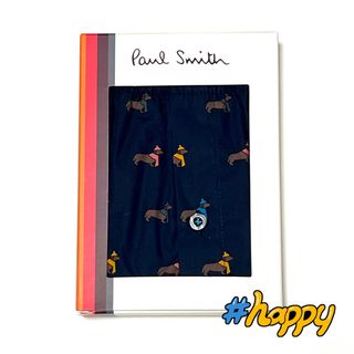 ポールスミス(Paul Smith)の新品★ポールスミス★LLサイズ★ボクサー★トランクス★ネイビー★2613★犬柄(トランクス)