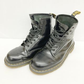 ドクターマーチン(Dr.Martens)の★ドクターマーチン 8ホール ブーツ 1460 ブラック sizeUK9(ブーツ)