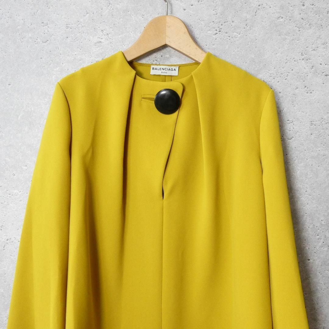 Balenciaga - 美品 バレンシアガ 1B ノーカラー 長袖 ロングカットソー
