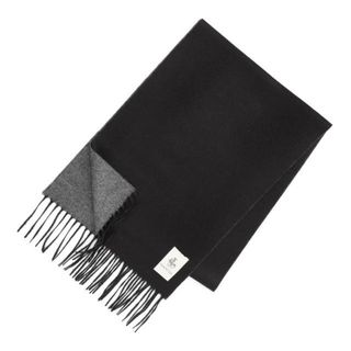 ピアチェンツァ(PIACENZA)のPIACENZA CASHMERE ピアチェンツァ カシミア マフラー/ストール/BICOLOR SCARF BLACK×GREY(マフラー)