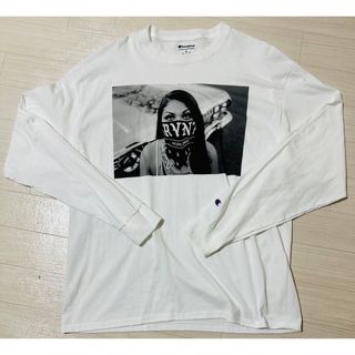 チャンピオン(Champion)のSRVNTZサーヴァンツ/ロンT チカーナ Mr.cartoon XL 新品(Tシャツ/カットソー(七分/長袖))