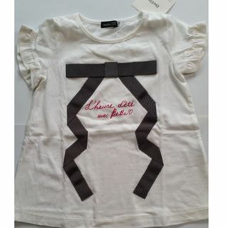 ベベ(BeBe)のBeBe　女児Tシャツ100㎝(新品・未使用)(Tシャツ/カットソー)