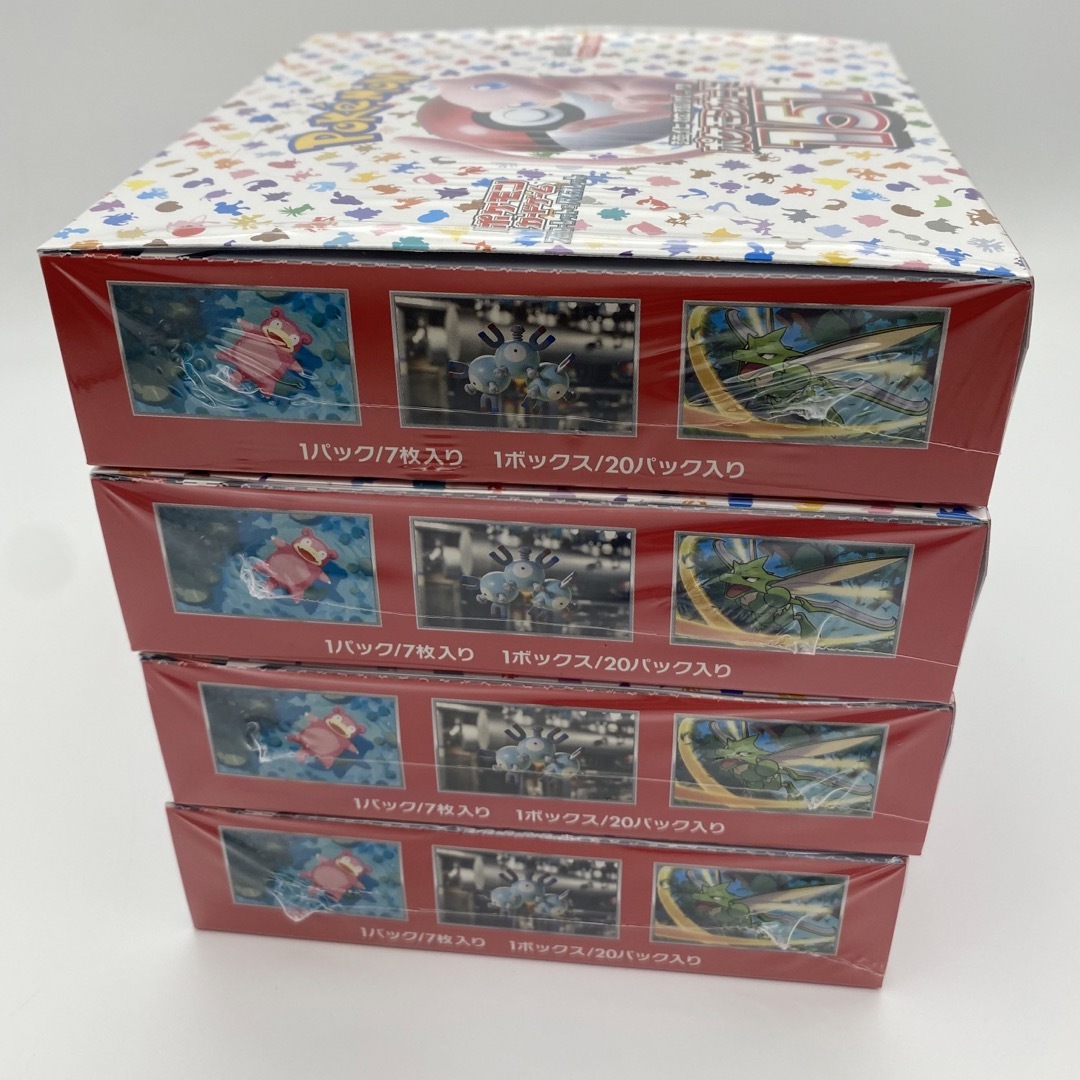ポケモン - ポケモンカード 151 シュリンク付き 4 BOXの通販 by うずら