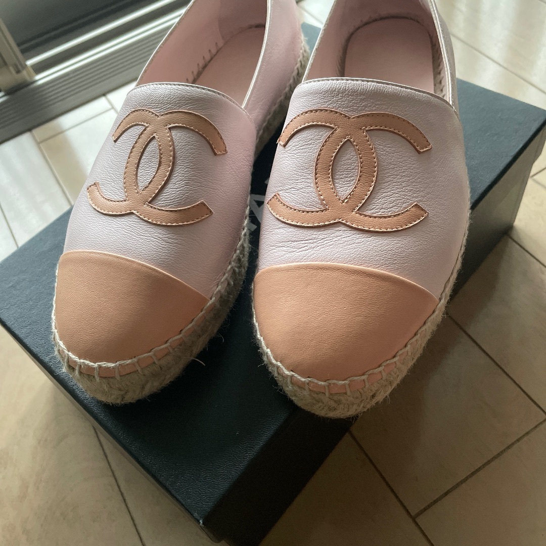新品入荷 シャネル エスパドリーユ シューズ - school3.if.ua