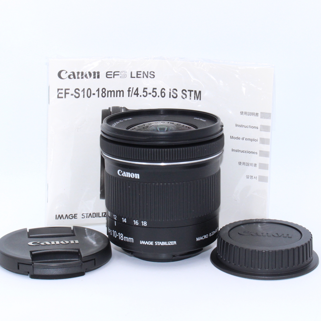 傷無しの極上美品❤️Canon EF-S10-18F4.5-5.6 IS STM 傷無しの極上美品❤️Canon EF-S10-18F4.5-5.6 IS STM