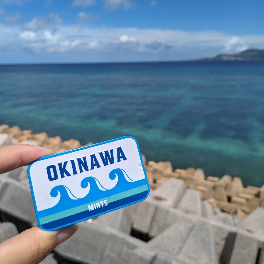 OKINAWAミント缶　9個セット　沖縄土産 食品/飲料/酒の食品(菓子/デザート)の商品写真