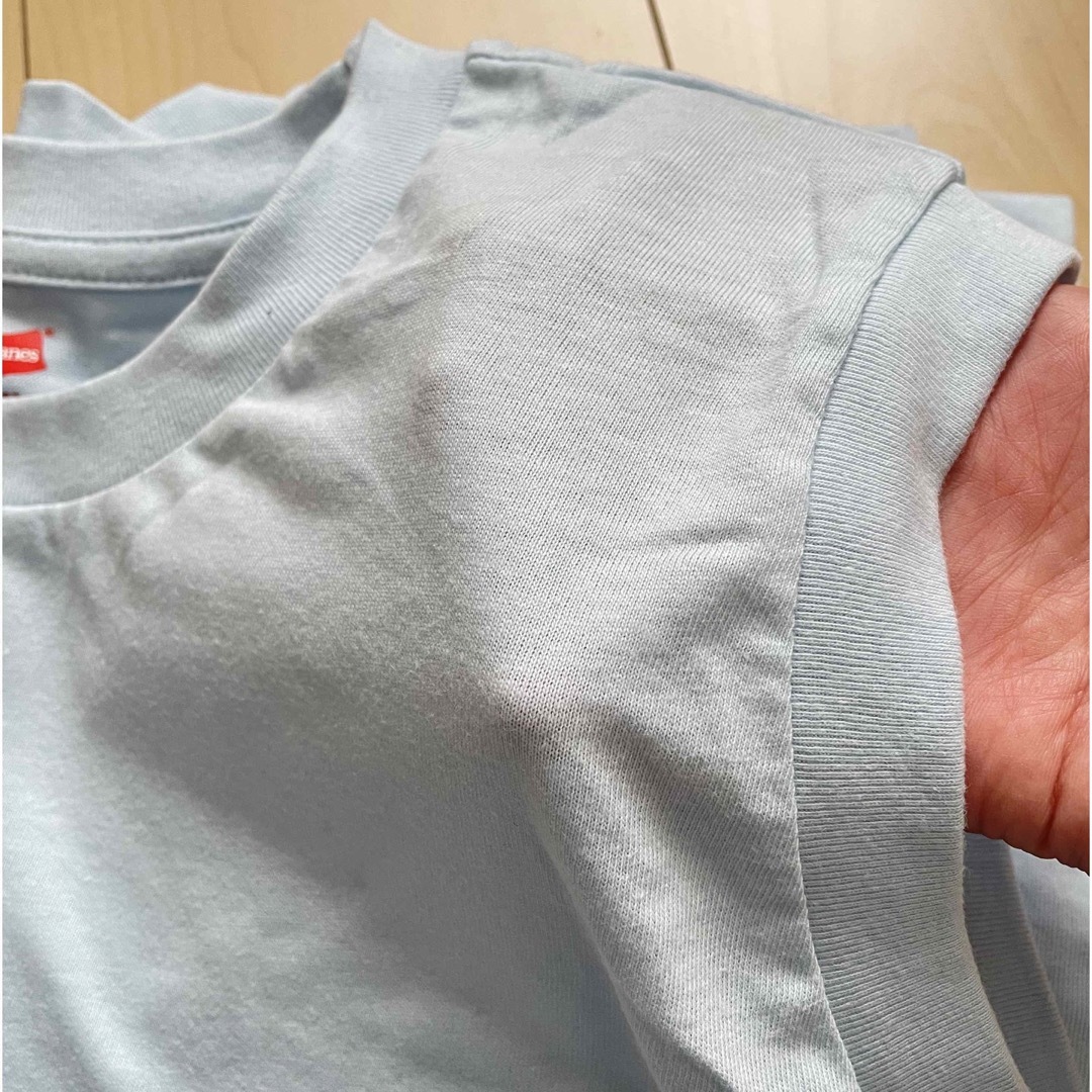 Hanes(ヘインズ)のHanes BIOTOP ブルー　ブラック　タンクトップ レディースのトップス(タンクトップ)の商品写真